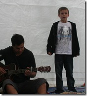 Manu singing June 14 2008