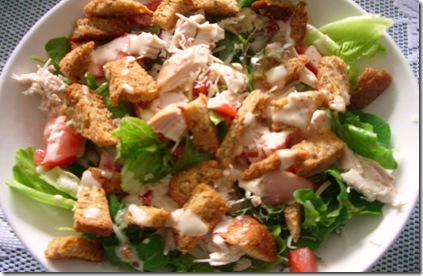Tasty Caeser Salad June 1st 2010 006
